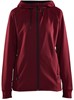 Craft 1909133 Adv Unify Fz Hood Wmn - Rhubarb - XS afbeelding