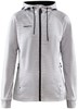 Craft 1909133 Adv Unify Fz Hood Wmn - Grey Melange - M afbeelding