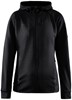 Craft 1909133 Adv Unify Fz Hood Wmn - Black - XS afbeelding
