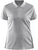 Craft 1909139 Core Unify Polo Shirt Wmn - Grey Melange - XS afbeelding