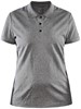 Craft 1909139 Core Unify Polo Shirt Wmn - Dk Grey Melange - XL afbeelding