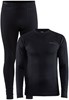 Craft 1909709 Core Warm Baselayer Set Men - Black - XXL afbeelding