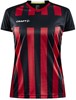 Craft Progress 2.0 Stripe Jersey W 1910176 - Black/Bright Red - S