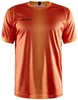 Craft 1910178 Progress 2.0 Graphic Jersey M - Carrot/Black - XS afbeelding