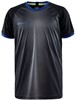Craft 1910180 Progress 2.0 Graphic Jersey Jr - Black/Club Cobolt - 122/128 afbeelding