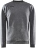 Craft 1910622 Core Soul Crew Sweatshirt M - Dark Grey Melange - XXL afbeelding