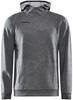 Craft 1910623 Core Soul Hood Sweatshirt M - Dark Grey Melange - M afbeelding