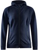 Craft 1910626 Core Soul Full Zip Hood Wmn - Dark Navy - XXL afbeelding