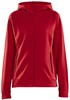 Craft 1910626 Core Soul Fz Hood Wmn - Bright Red - M afbeelding