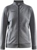 Craft 1910627 Core Soul Full Zip Jacket Wmn - Dark Grey Melange - L afbeelding