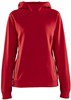 Craft 1910629 Core Soul Hood Sweatshirt W - Bright Red - XL afbeelding