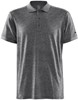 Craft 1910745 Core Blend Polo Shirt Men - Dk Grey Melange - XXL afbeelding