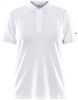 Craft 1910746 Core Blend Polo Shirt Wmn - White - L afbeelding