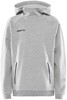 Craft 1910899 Core Soul Hood Sweatshirt Jr - Grey Melange - 146/152 afbeelding