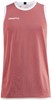 Craft 1911109 Progress Rev. Basket Singlet M - Bright Red/White - L afbeelding