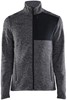 Craft 1912218 ADV Explore Heavy Fleece Jacket M - Black-Melange - L afbeelding