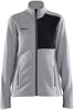 Craft 1912219 ADV Explore Heavy Fleece Jacket W - Grey Melange-Black - S afbeelding