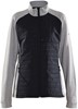 Craft 1912225 ADV Unify Hybrid Jacket W - Grey Melange/Black - L afbeelding