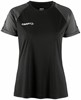 Craft Squad 2.0 Contrast Jersey W 1912726 - Black/Granite - L