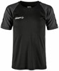 Craft 1912727 Squad 2.0 Contrast Jersey Jr - Black/Granite - 110/116 afbeelding