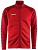 Craft 1912728 Squad 2.0 Full Zip M - Bright Red/Express - XS afbeelding