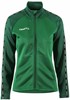 Craft 1912729 Squad 2.0 Full Zip W - Team Green/Ivy - XL afbeelding