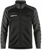 Craft 1912730 Squad 2.0 Full Zip Jr - Black/Granite - 110/116 afbeelding