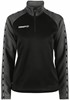 Craft 1912732 Squad 2.0 Half Zip W - Black/Granite - XL afbeelding