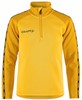 Craft 1912733 Squad 2.0 Half Zip Jr - Sweden Yellow/Golden - 122/128 afbeelding