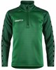 Craft 1912733 Squad 2.0 Half Zip Jr - Team Green/Ivy - 110/116 afbeelding