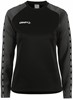 Craft 1912735 Squad 2.0 Crewneck W - Black/Granite - S afbeelding