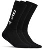 Craft 1913230 Progress Indoor 3-Pack Sock - Black - 40/42 afbeelding