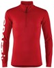 Craft 1913411 Adv Nordic Ski Club Jersey Jr - Bright Red - 158/164 afbeelding