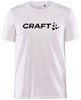 Craft 1913421 Community Logo SS Tee M - White Melange - XXL afbeelding