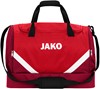 JAKO 2024 Sporttas Iconic Met Bodemvak - Rood/Wijnrood - S (ca. 30 Liter) afbeelding