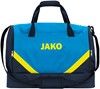 JAKO 2024 Sporttas Iconic Met Bodemvak - Jako-Blauw/Marine/Fluogeel - S (ca. 30 Liter) afbeelding