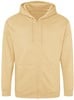 Vegan Hoodie met ritssluiting en capuchon Sun Yellow - M