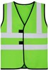 Korntex KX127K Childrens Safety Vest Esbjerg - 4 Reflective Stripes - Neon Green - XS afbeelding