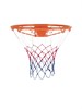 Rucanor 27368 Basketballring + net - Orange/White - One size