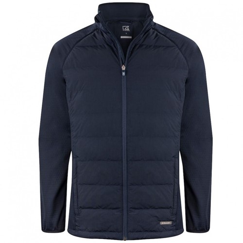SALE! Cutter & Buck 351452 Oek Harbor Jacket Men - Dark Navy - Maat M
