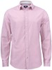Cutter & Buck 352400 Belfair Oxford Shirt Men - Burgundy/Wit Gestreept - M