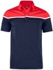 Cutter & Buck 354428 Seabeck Polo Men - Dark Navy/Red - 4XL afbeelding