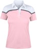 Cutter & Buck 354429 Seabeck Polo Ladies - Lichtroze/Wit - S afbeelding