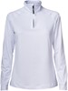 Cutter & Buck 358401 Coos Bay Half Zip Dames - Wit - XXL afbeelding