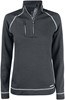 Cutter & Buck 358413 Chambers Hz Sweater Ladies - Antraciet Melange - XL afbeelding