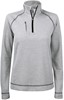 Cutter & Buck 358413 Chambers Hz Sweater Ladies - Grijsmelange - XXL afbeelding