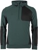 Stanno 408036 Plaza Brush Hooded Half Zip Top - Stormy Grey - 2XL afbeelding