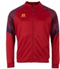 Stanno 408037 Bolt Full Zip Top - Dark Red-Navy - 2XL afbeelding