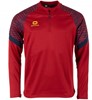 Stanno 408038K Bolt Quarter Zip Top Kids - Dark Red-Navy - 152 afbeelding