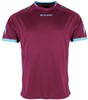 Stanno 410006 Drive Match Shirt - Maroon-Sky Blue - XL afbeelding